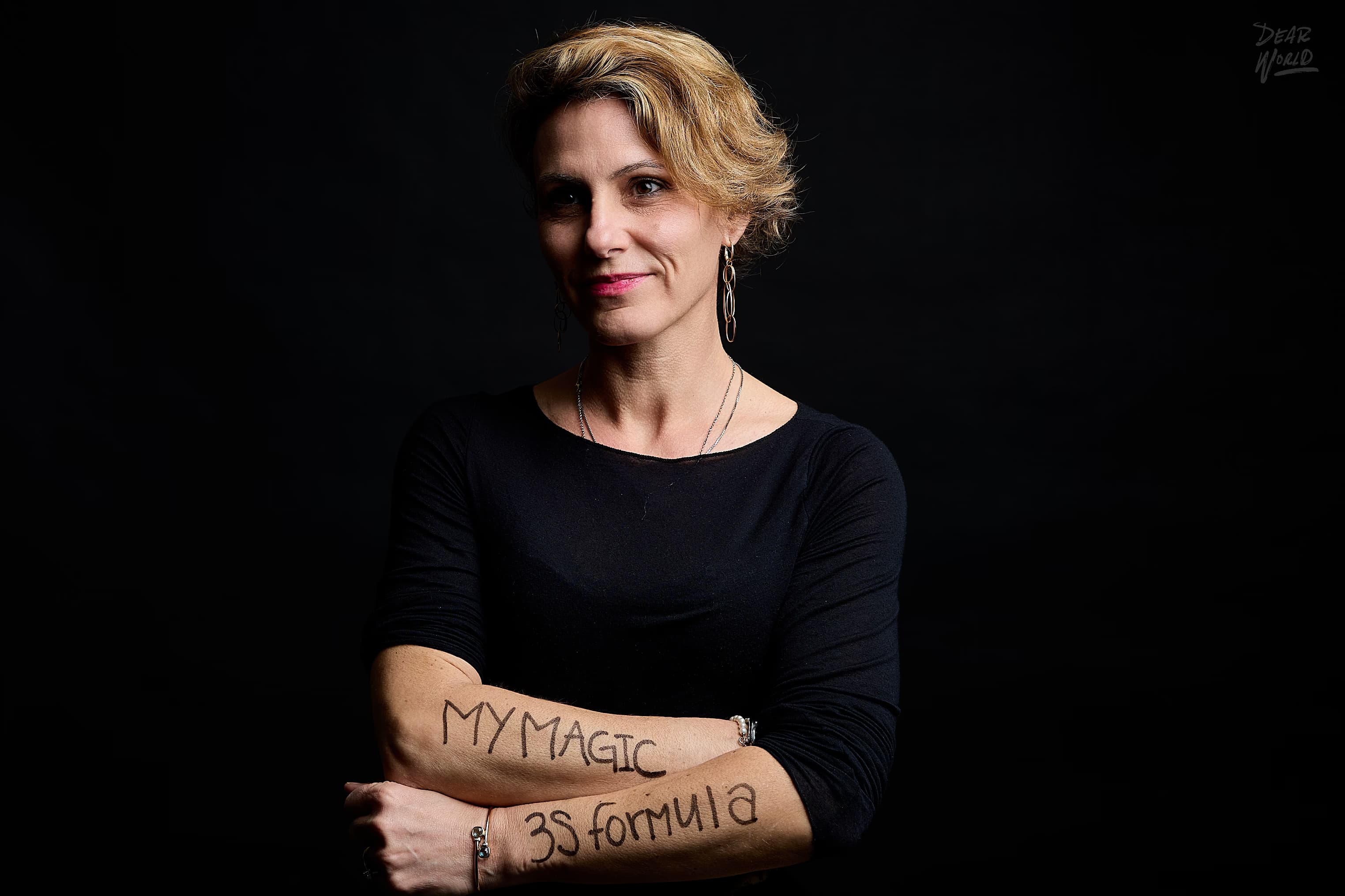 M. Minotti, a Dear World Storytellers in Residence portrait