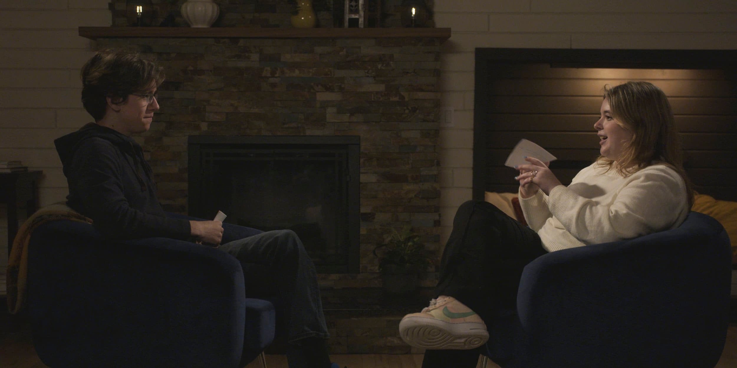 Matthew and Rachel together